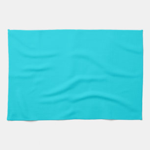 Solid Aqua Blue Kitchen Towel Theedoek