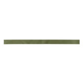 Solid Army Green Satijnen Lint (Voorkant)