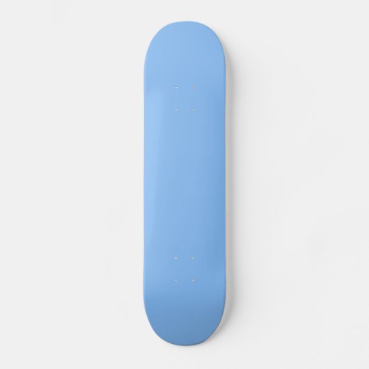 Solid Baby Blue Skateboard (Voorkant)
