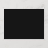 Solid Black Background Web Color 000000 Briefkaart (Voorkant)