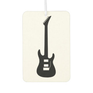 Solid Black elektrische gitaar Luchtverfrisser