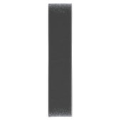 Solid Black en Silver Glitter | Tafelteller Korte Tafelloper (Voorkant)