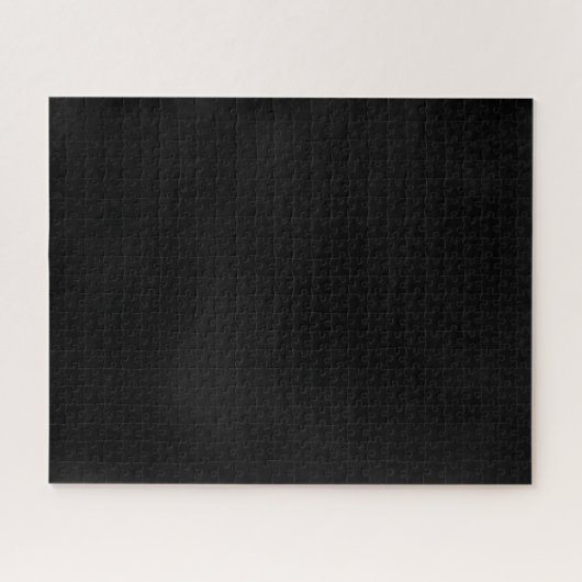 Solid Black ~ Hoge moeilijkheidsgraad Legpuzzel (Horizontaal)