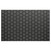Solid Black Law Scales Fabric Stof (Yard (91,4 cm))