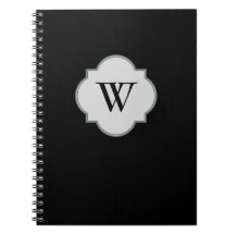 Solid Black Monogram sjabloon