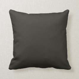 Solid Black Pillow Kussen