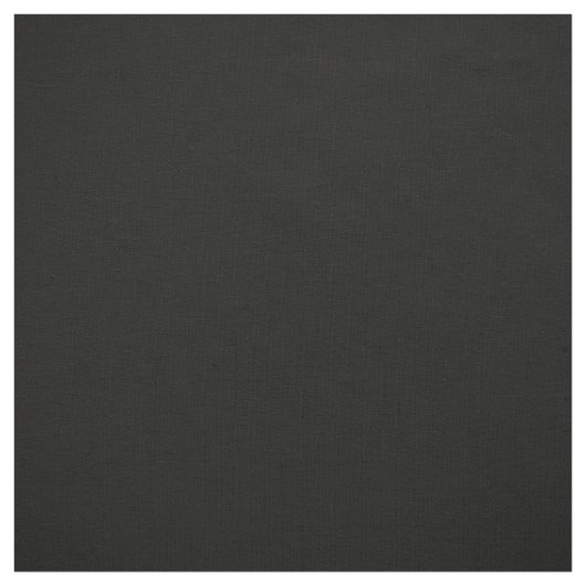 Solid Black Stof (Swatch)