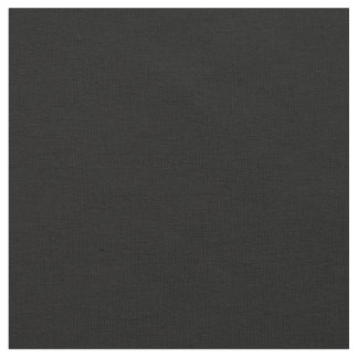 Solid Black Stof