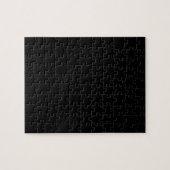 SOLID BLACK (totale kleurkleur, kerel!) ~ Legpuzzel (Horizontaal)