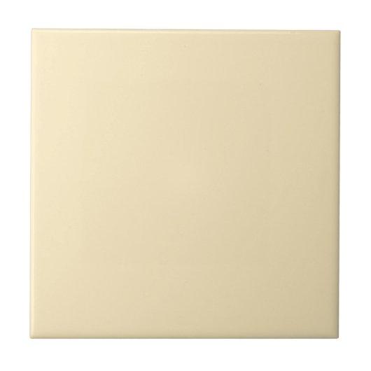Solid blonde beige tegeltje (Voorkant)
