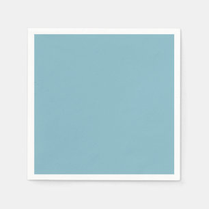 Solid Blue Pastel Tone Minimalist Professional Servet