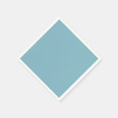 Solid Blue Pastel Tone Minimalist Professional Servet (Hoek)