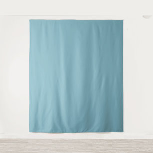 Solid Blue Pastel Tone Minimalist Professional Wandkleed