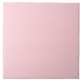 Solid Blush Pink Tegeltje (Voorkant)