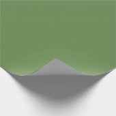 Solid Boston fern rustige groen Cadeaupapier (Hoek)