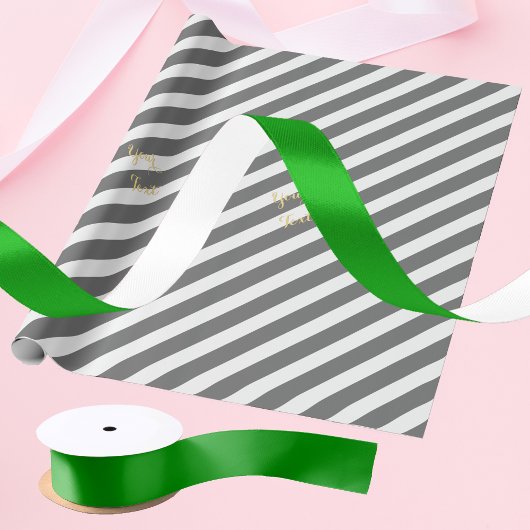 Solid Bright Christmas Green Holiday Gift Wrapping Satijnen Lint