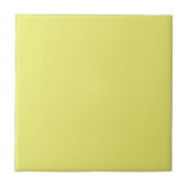 Solid Bright Lemon Yellow Tile Tegeltje (Voorkant)
