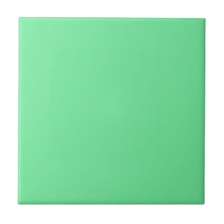 Solid Bright Lime Green Tile Tegeltje