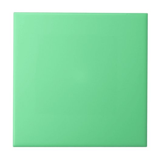 Solid Bright Lime Green Tile Tegeltje (Voorkant)