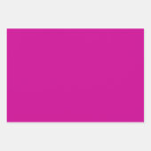 Solid Bright Magenta Inpakpapier Vel (Voorkant 3)