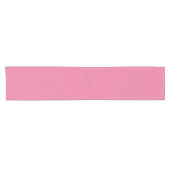 Solid Bright Roos Pink Table Runner Korte Tafelloper (Horizontaal)