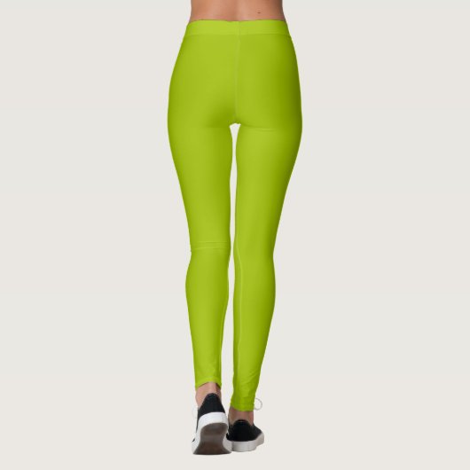 Solid Bud Green Decard op Leggings (Achterkant)