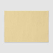 Solid Buttery Cream Gold Tissuepapier (Voorkant)