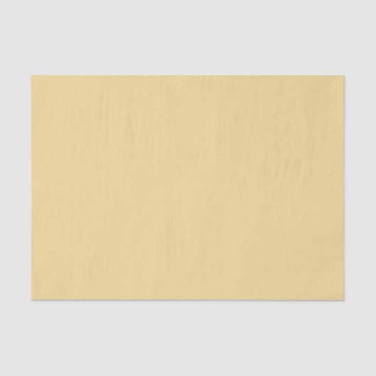 Solid Buttery Cream Gold Tissuepapier (Voorkant)