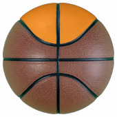 Solid carrot orange basketbal (Rechts)