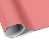 Solid Cayenne Red Gift Wrap Cadeaupapier (Rol Hoek)