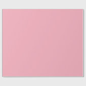 Solid cherry blossom roze cadeaupapier (Vlak)