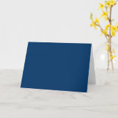 Solid Color 003366 Dark Blue Background Sjabloon (Gele Bloem)