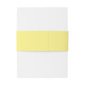 Solid Color Amerikaanse uitnodigingsbuikband Uitnodigingen Wikkel (Achterkant Voorbeeld)