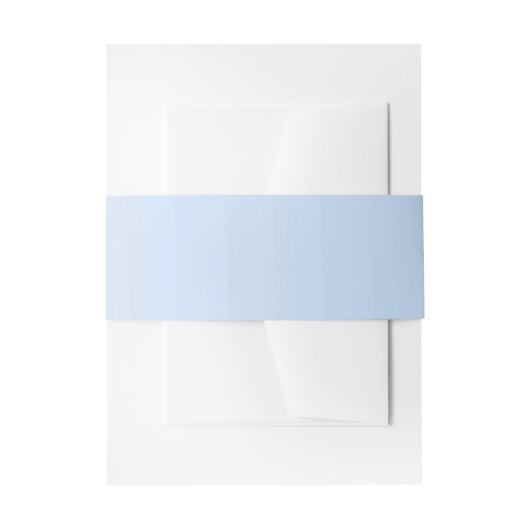 Solid Color Amerikaanse uitnodigingsbuikband Uitnodigingen Wikkel (Voorkant Voorbeeld)