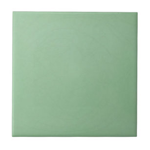 Solid Color Antiek Style Green Ceramic Tile #7 Tegeltje