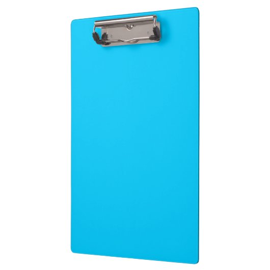 Solid Color Aqua Blue Klembord (Links)