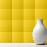 Solid color bright yellow tegeltje<br><div class="desc">Solid color bright yellow design.</div>