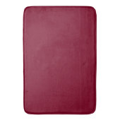 Solid Color burgundy maroon Badmat (Voorkant Verticaal)
