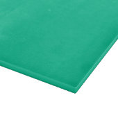 Solid Color: Caraïbisch Groen Snijplank (Hoek)