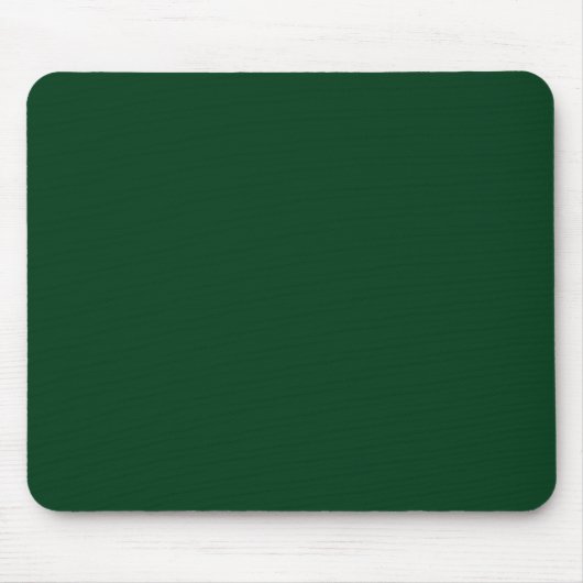 Solid Color dark green Muismat (Voorkant)