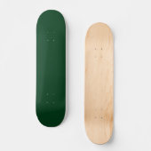Solid Color dark green Persoonlijk Skateboard (Voorkant)