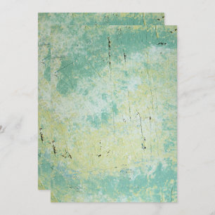 Solid Color Flat Invitations Aankondigingen Kaart