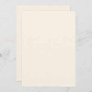 Solid Color Flat Invitations Aankondigingen Kaart