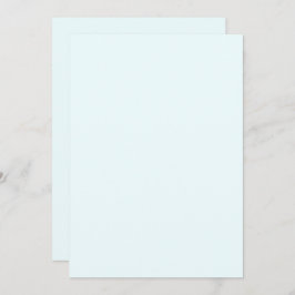 Solid Color Flat Invitations Aankondigingen Kaart
