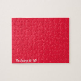 Solid Color Frustratie Jigzaag Puzzle Legpuzzel