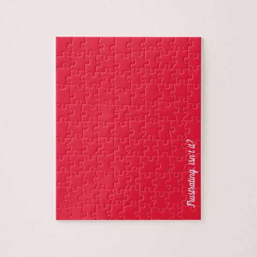 Solid Color Frustratie Jigzaag Puzzle Legpuzzel (Verticaal)