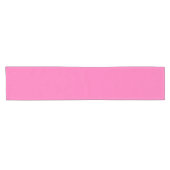 Solid Color: Hot Pink #2 Korte Tafelloper (Horizontaal)