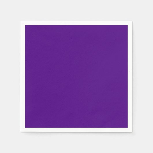 Solid Color Indigo Servetten (Voorkant)
