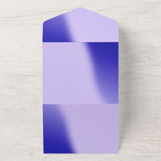 Solid Color Invitations Kaart (Buitenkant)