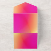 Solid Color Invitations Kaart (Buitenkant)